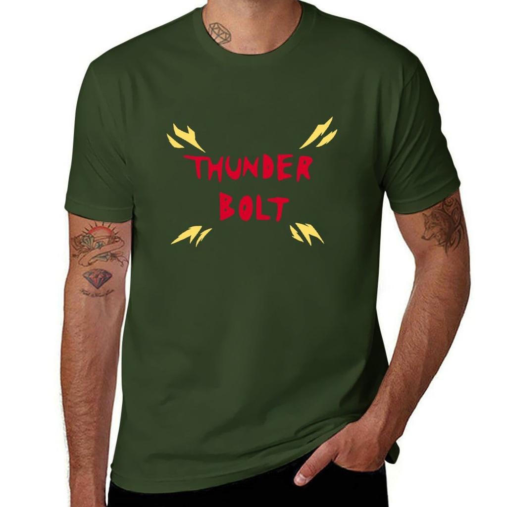 Thunder Bolt - Kaminari Shirt Summer Graphic Shirt For Men - T-Shirt plain sublime for a boy blanks mens clothing