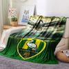 1PC ADO Den Haag Patterned Flannel Blanket Suitable For All Seasons for Home Decor Warmth and Comfort Gifts Holiday Present