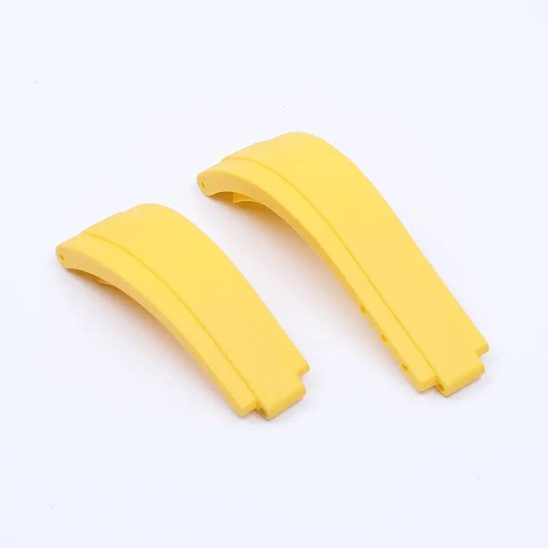 20mm nastavitelný pásek na hodinky pro pásek Rolex pro DAYTONA SUBMARINER GMT Yacht-Master OYSTERFLEX gumový pásek na hodinky Glidelock