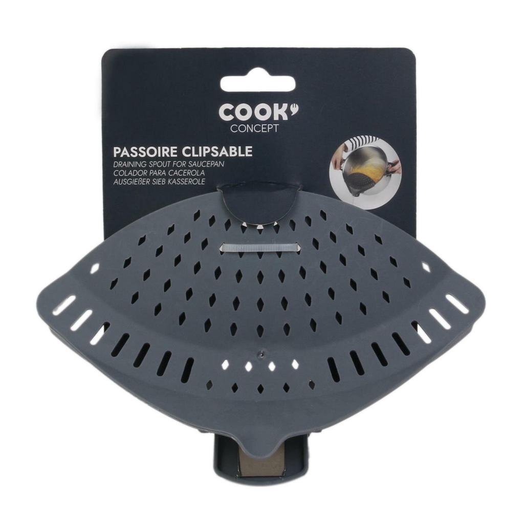 Colander Pot Cover Gray