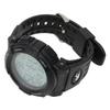 Men Wrist Watch Waterproof Luminous PU Leather Multifunction Electronic Male Watch for Gentlemen