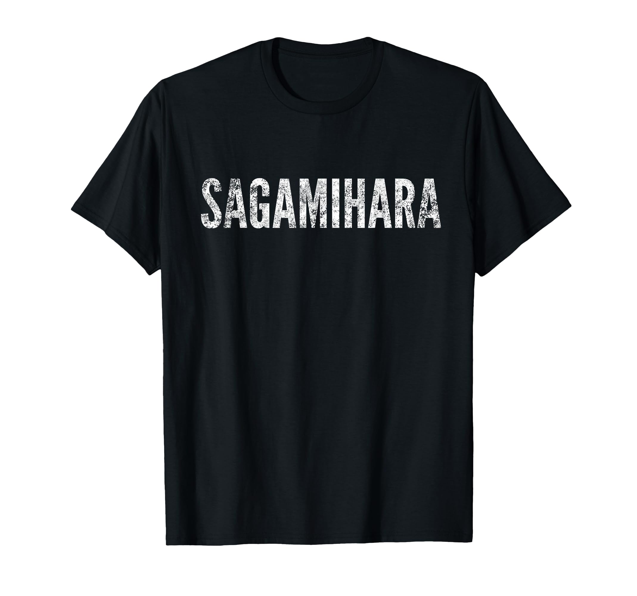 

Sagamihara Japan antique graphic T-shirt чёрный