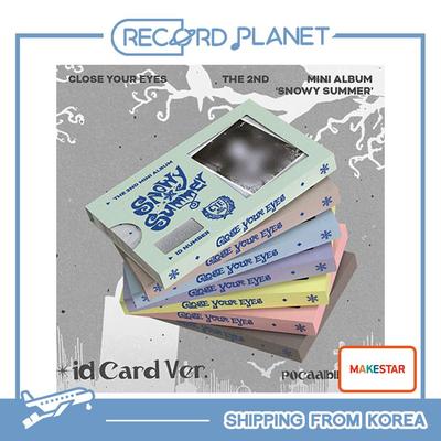 CLOSE YOUR EYES - 'Snowy Summer' (ID Card Ver.) (POCAALBUM) [POB]