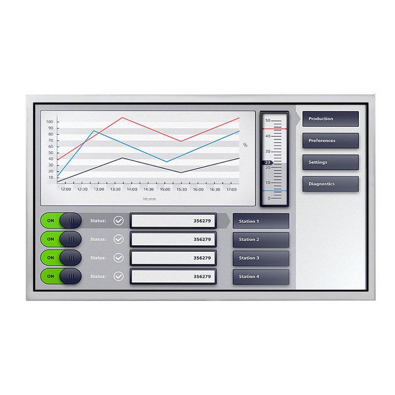 

23.8 Innolux 1920x1080 High Brightness Outdoor Industrial Display with Wide Temperature LVDS Interface