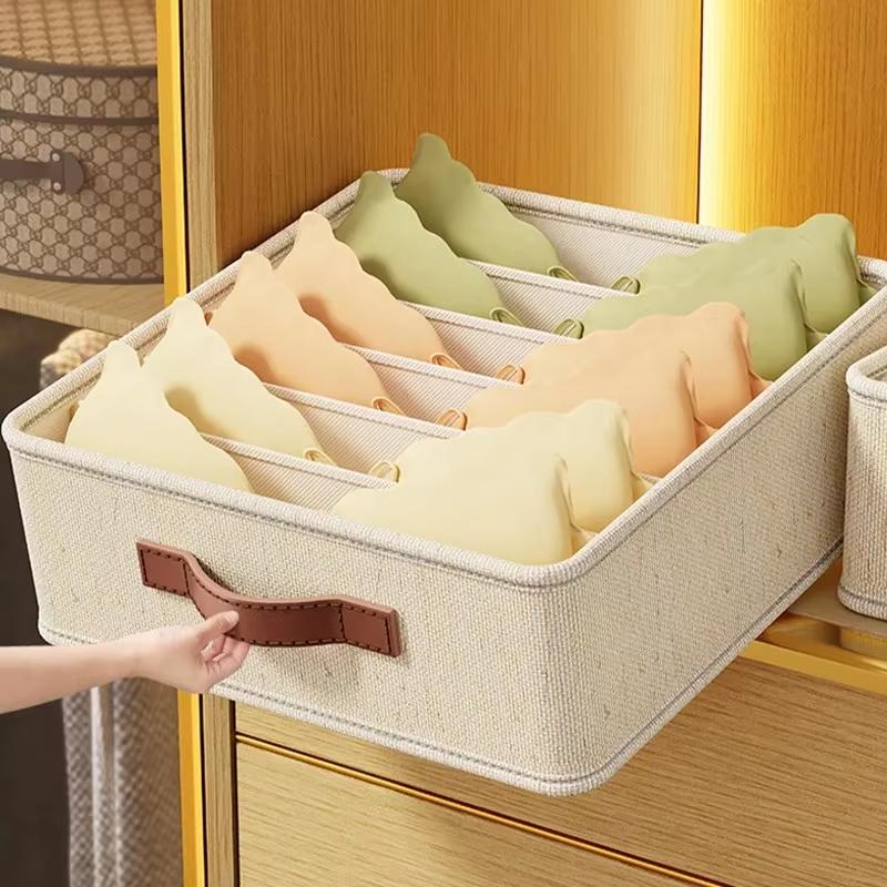 Boîte de rangement pour sous-vêtements, chaussettes, soutien-gorge, tiroir, organisateur pour vêtements, cravates, garde-robe, vêtements, chaussettes, organisateur, boîte de séparation d'armoire