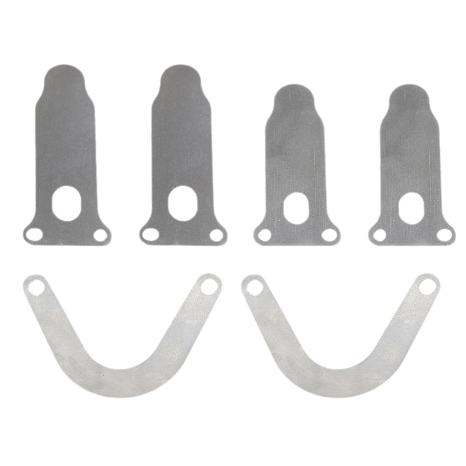 

6pcs Air Compressor Valve Plates set Steel Replacement Valves Plates Corrosions Resistant Plate for Enhances Performance