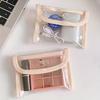 Mode PVC Geldbörse Damen Transparent Kawaii Kartenetui Schlüsselanhänger Aufbewahrungstasche Mädchen 2025 Neu Klar Kleine Tasche Handgeldbörsen