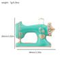 European and American Fashion Women's Creative Hanger Sewing Machine Ins Brooch Literary Pin Bag Clothes Accessories