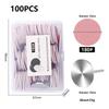 Nail Art Sand Disc for Polishing, Shaping, and Filing Extension Nails - 100 Pieces