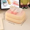 Home Cream Style Tissue Box for Living Room Coffee Table, Dining Table, and Bathroom Paper Storage Holder