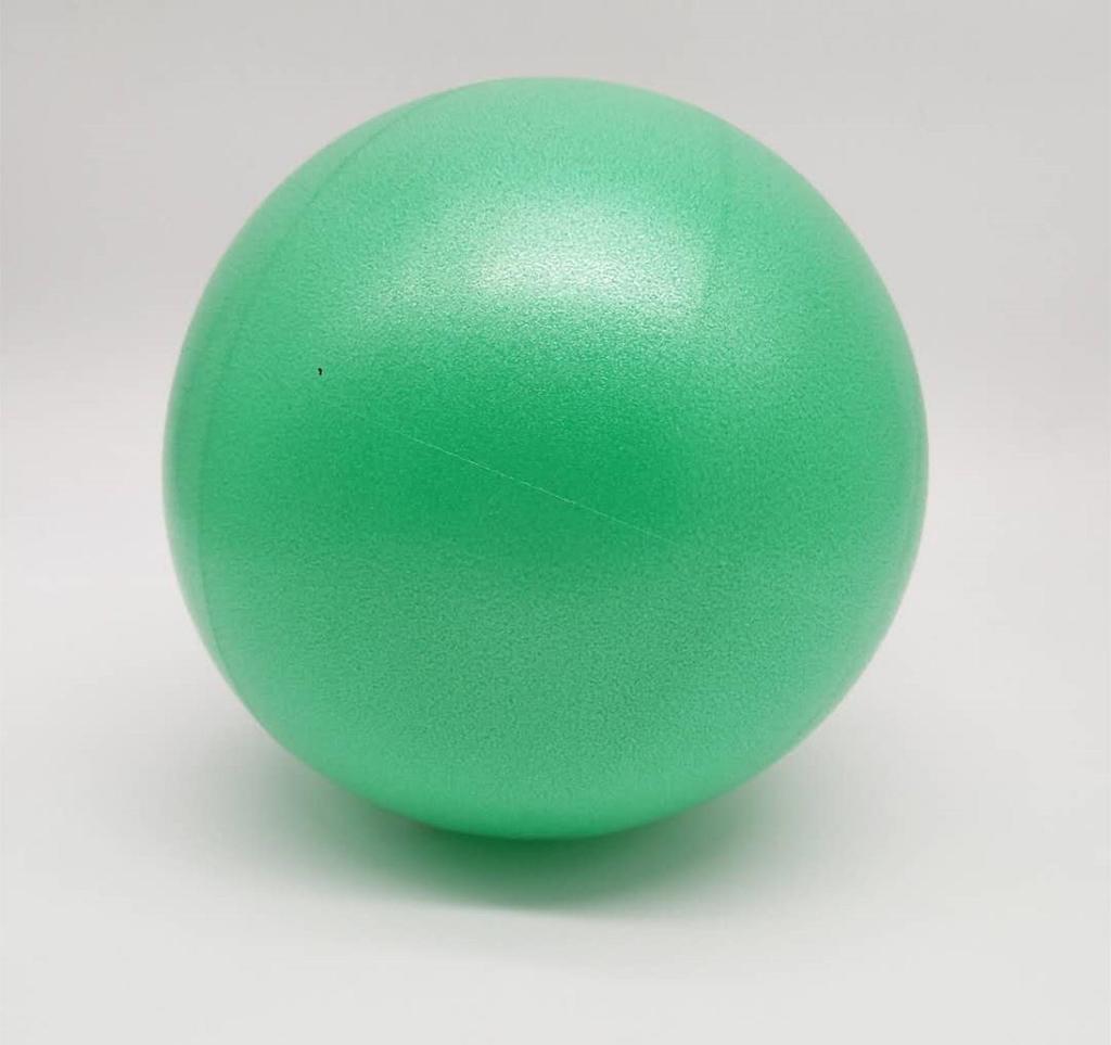 Frosted Mini Yoga Ball 25cm | Wheat Straw Pilates Inflatable Gymnastics Fitness Ball