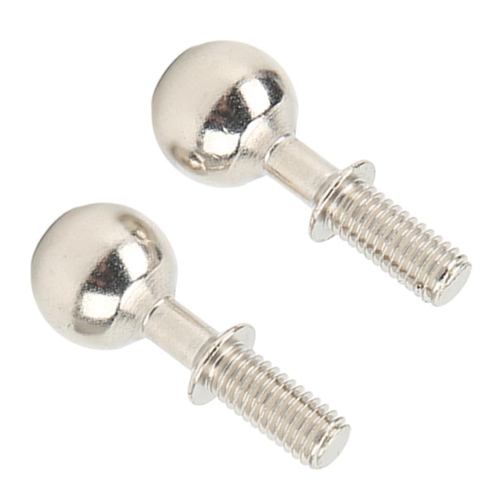 2Pcs RC Pivot Ball Steel Rust Wear Resistant RC Car Accessories for 17 18 RC Cars