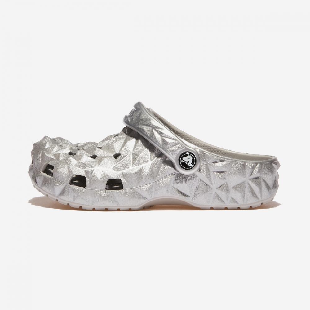 

Crocs Классические металлические геометрические сабо Crs210002 Silver 240