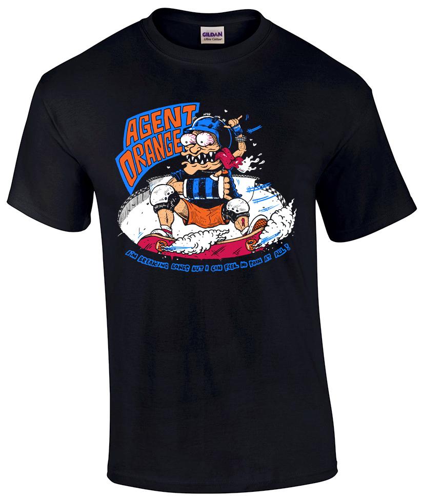 Agent Orange Tshirt by Chris Shary Limited To 300 Official punk Skate rare Unisex T-Shirt XXXXL