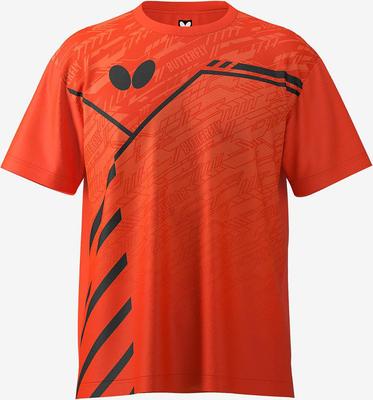 Butterfly Recut Flash Red T-Shirt, Moisture-Wicking, Quick-Drying, Stretch, 46790,