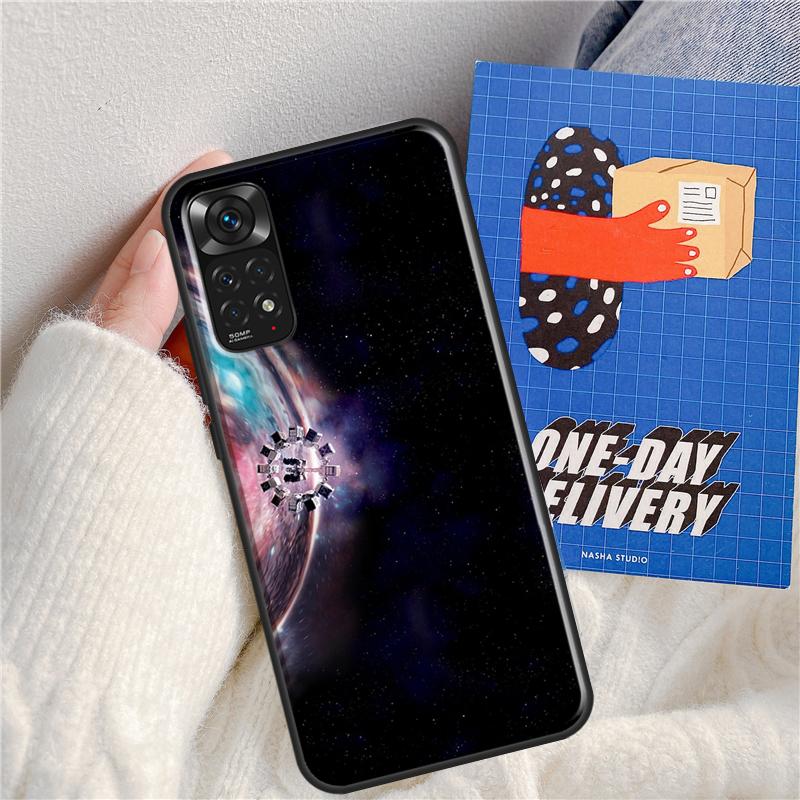 Interstellar Movie Case For Xiaomi Redmi Note 11 Pro 8 9 10 Pro Note 10S 11S 9S K50 K40 9A 9C 10A 10C Cover