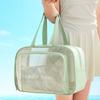 Lightweight Wash Bag PVC Transparent Beach Handbag Simple Outdoor Sports Bag  Travel
