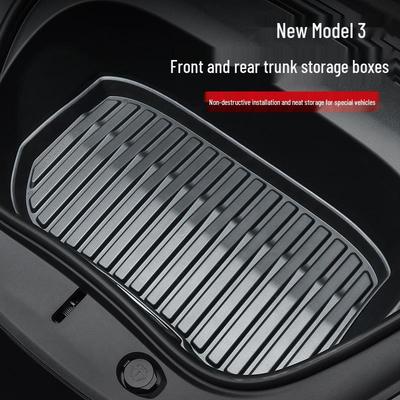 Tesla Model 3 Trunk Mats: Full Coverage Front & Rear Accessories