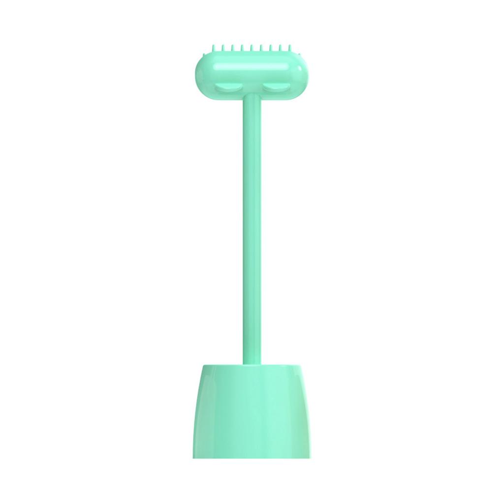 Cat Grooming Massage Combs for Short Long Furry Cat Interactive Toy Cat Supplies Remover Floating Hair Multicolored