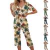 2 Piece Sets For Women Short Sleeve Top And Pants With Pockets Workout Soft Print Sets