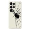 For Samsung Galaxy S25 Ultra Case Spider Pattern Printing Straight Edge TPU Phone Back Cover