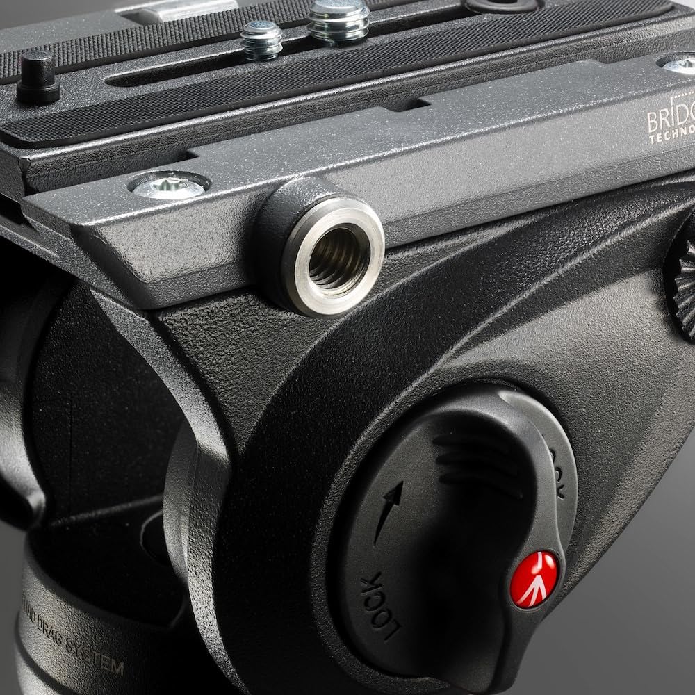 Manfrotto Pro Fluid Video Head 60mm Flat Base MVH500AH