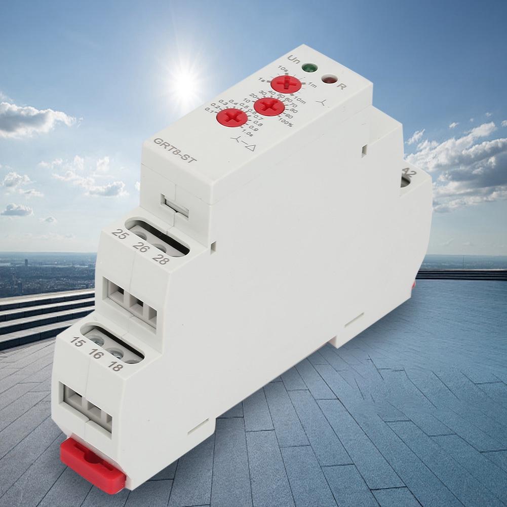 GRT8‑ST Delay On Motor Star   Timer Soft Starter   Relay Motor Starter(AC230V)