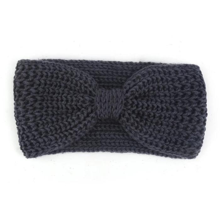 Winter Warmer Ear Knitted Headband Turban For Lady Women Elastic Wool Hairband Wide Stretch Headwear Headwrap Hair Accessories