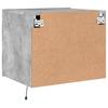 Wandmontierte Nachttische 2 Stück mit LED-Licht, schwebende Nachtkästen für den TV-Schrank im Wohnzimmer, 50x36x30 cm