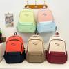 Schoolbag1011 New School Bag Japanese Versatile Ins Wind Women's Backpack Simple Large Capacity Middle and High School Student Backpack