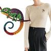 Exquisite Lizard Brooch Retro Personality Chest Decoration Fashion Accessory In 4 Color for Daily Wear & Parties