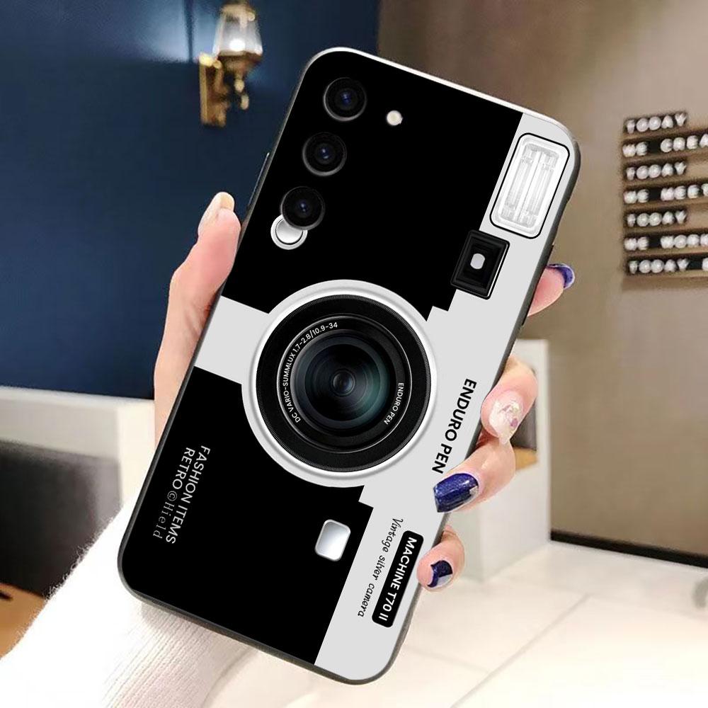 Retro Etui na Telefon z Kasetą Magnetofonową Dla Samsung Galaxy S26 S25 EDGE S24 S23 S22 S21 S20 FE S10 Ultra PLUS LITE Etui DIY