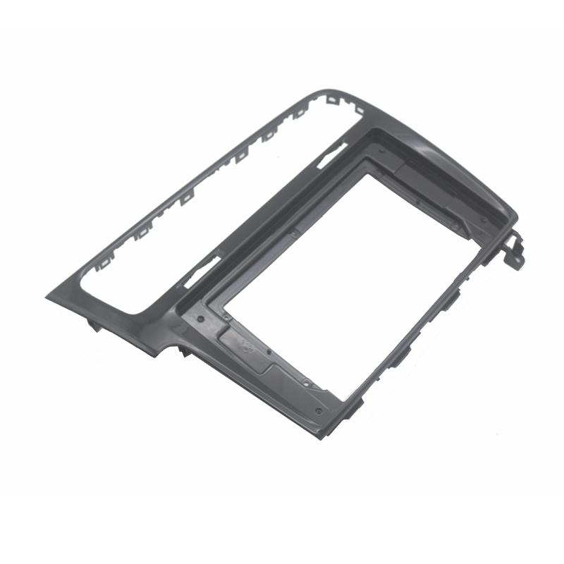 Car Radio Frame Kit For Volkswagen Golf 7 LHD 2013 2014 2015 2016 2017 Auto Stereo Install Dash Panel Fascia Bezel Faceplate