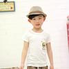 Autumn Boys Girls Children Solid Sun Hats Caps Toddler British Jazz Style Fedoras Headwear