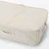 MUJI Softbox, 59cm W X 39cm D X 18cm H, Polyester Linen, Clothing Case, 12403524