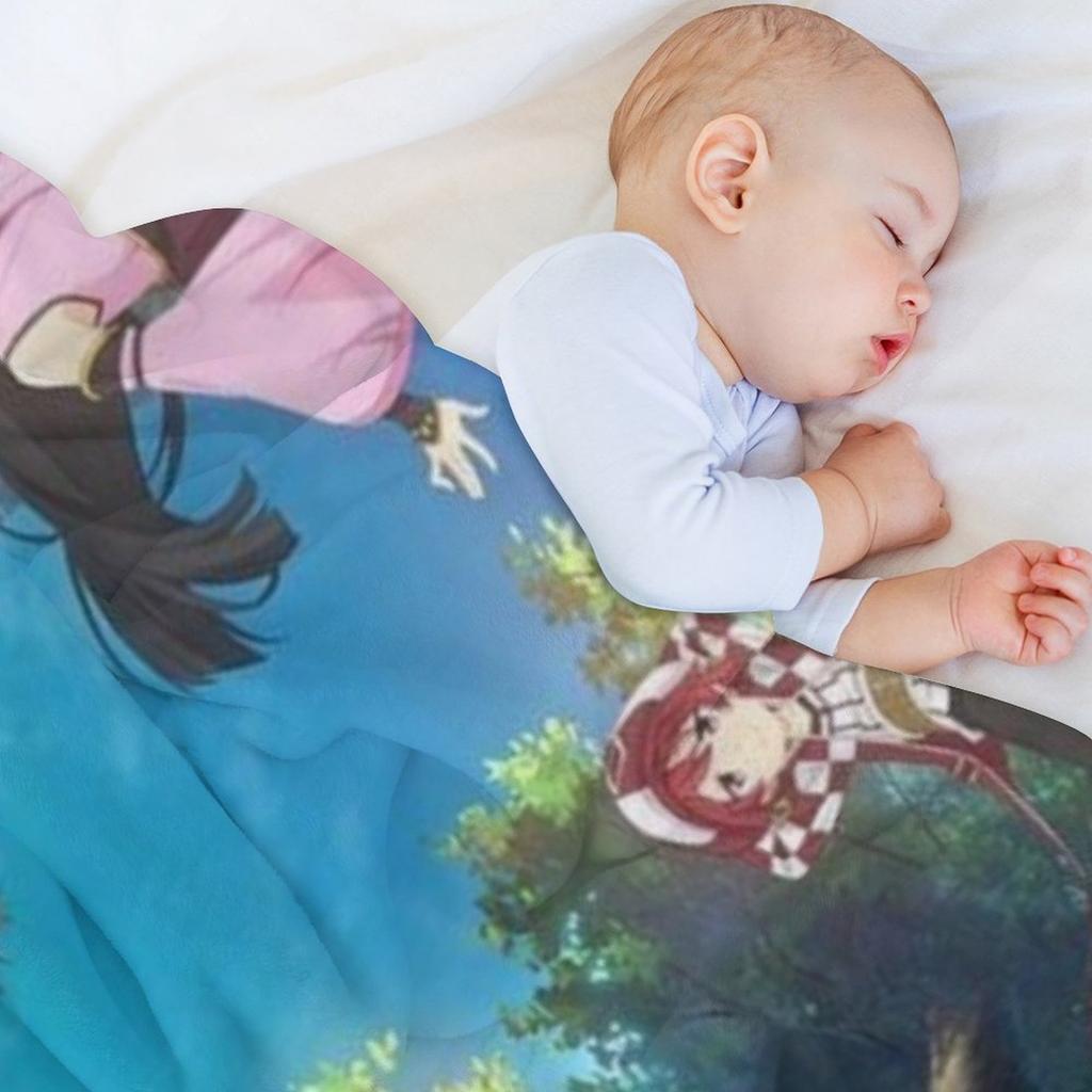 BOFURI: I Don't Want to Get Hurt, so I'll Max Out My Defense 3 Throw Blanket Blankets For Sofas Sofa Bed Fashionable Blankets