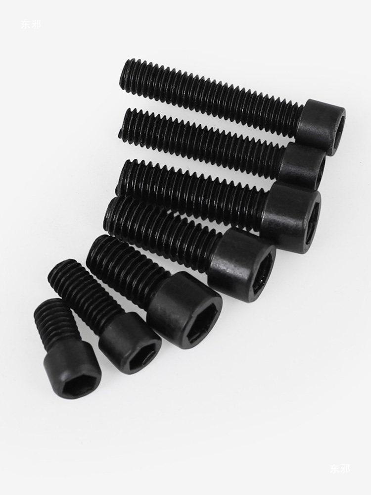 10.9 Grade Black Cylindrical Head Hex Socket Cap Screw M2-M6