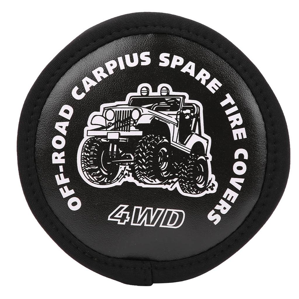 Spare Tire Tyre Cover Body Parts Dustproof Cover Mood Decoration for 110 RC CarB Type