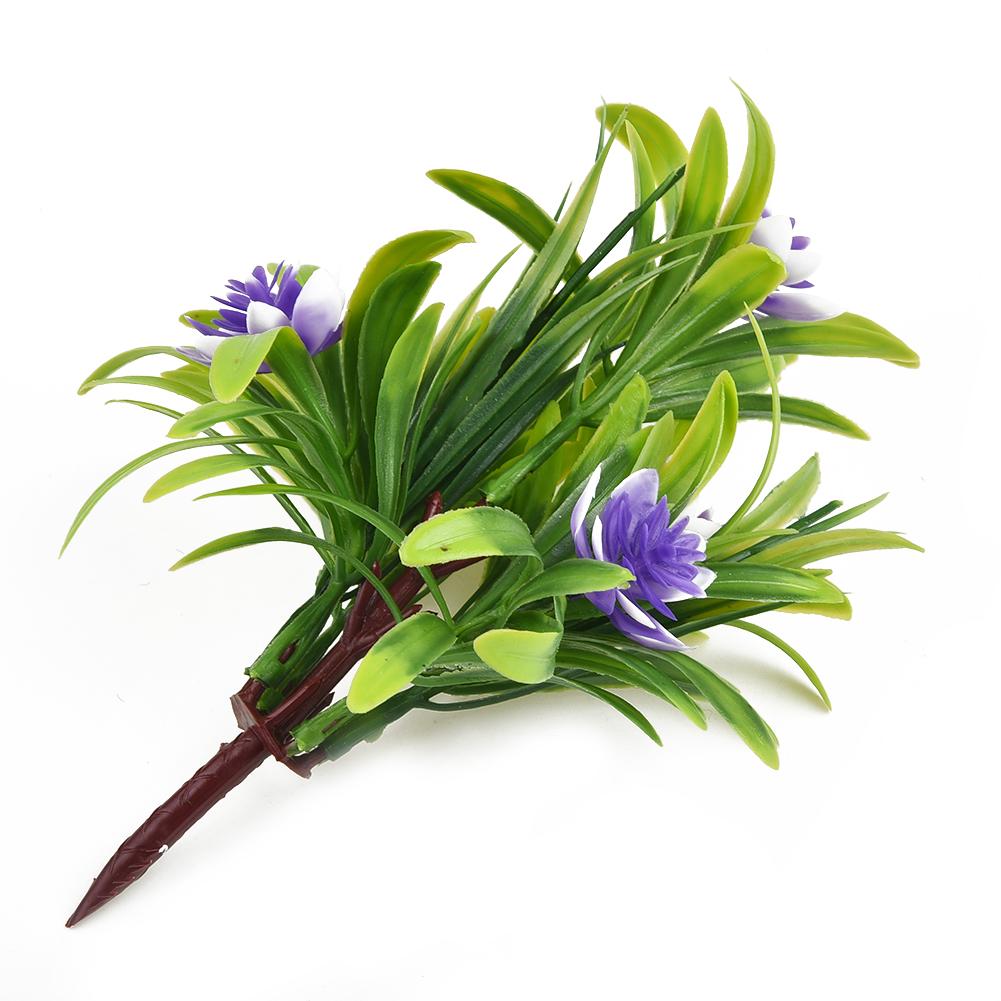 Artificial Flowers Plant Pot Simulate Fake Plastic Flowers Home Office Decor Gift Desktop Bonsai Wedding Party Balcony Ornaments