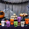 8-24Pcs Halloween Drinking Cups Boo Skull Plastic Juice Cocktail Cup for Halloween Party Home Table Decoration Supplies 5