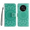 For Honor X30 5G/Honor Magic 4 Lite 5G/Honor X9 4G Leather Wallet Case Sunflower Imprinted Phone Cover