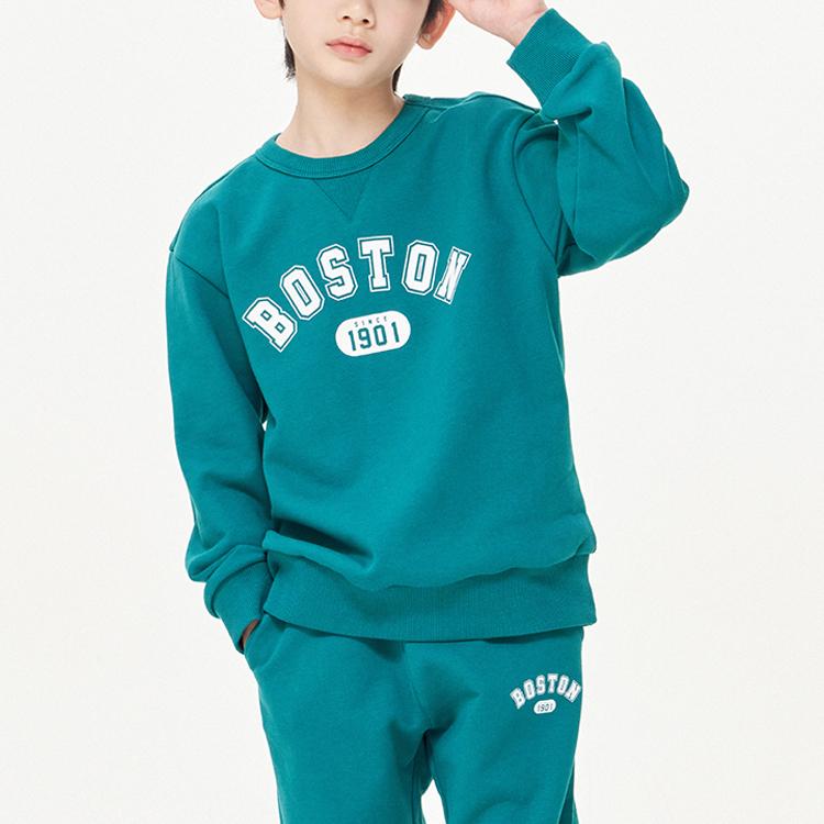 New MLB Kids Sweatshirts 7AMTJ0231-43GND