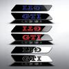 RUNTB1 Metal GTI Logo Side Fender Emblem Bumper Strip for VW Volkswagen Golf MK5 3 4 5 6 7 Polo Passat Jetta Tiguan Beetle Touran Bora