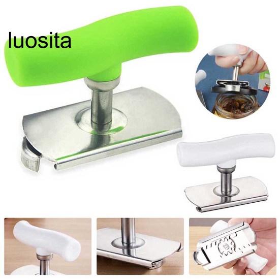 Otvírák na konzervy, Pohodlná ergonomická rukojeť, Nastavitelný kuchyňský manuální otvírák na víčka plechovek s rybami, Nástroj na vaření, Kuchyňský pomocník