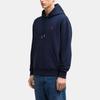 AMI Small Heart Logo Loop Bag Hoodie 'Night Blue' Men's BFUSW235-730-430