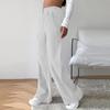 Women's Corduroy Pants Casual Women's Solid Color Corduroy Loose Straight Pants