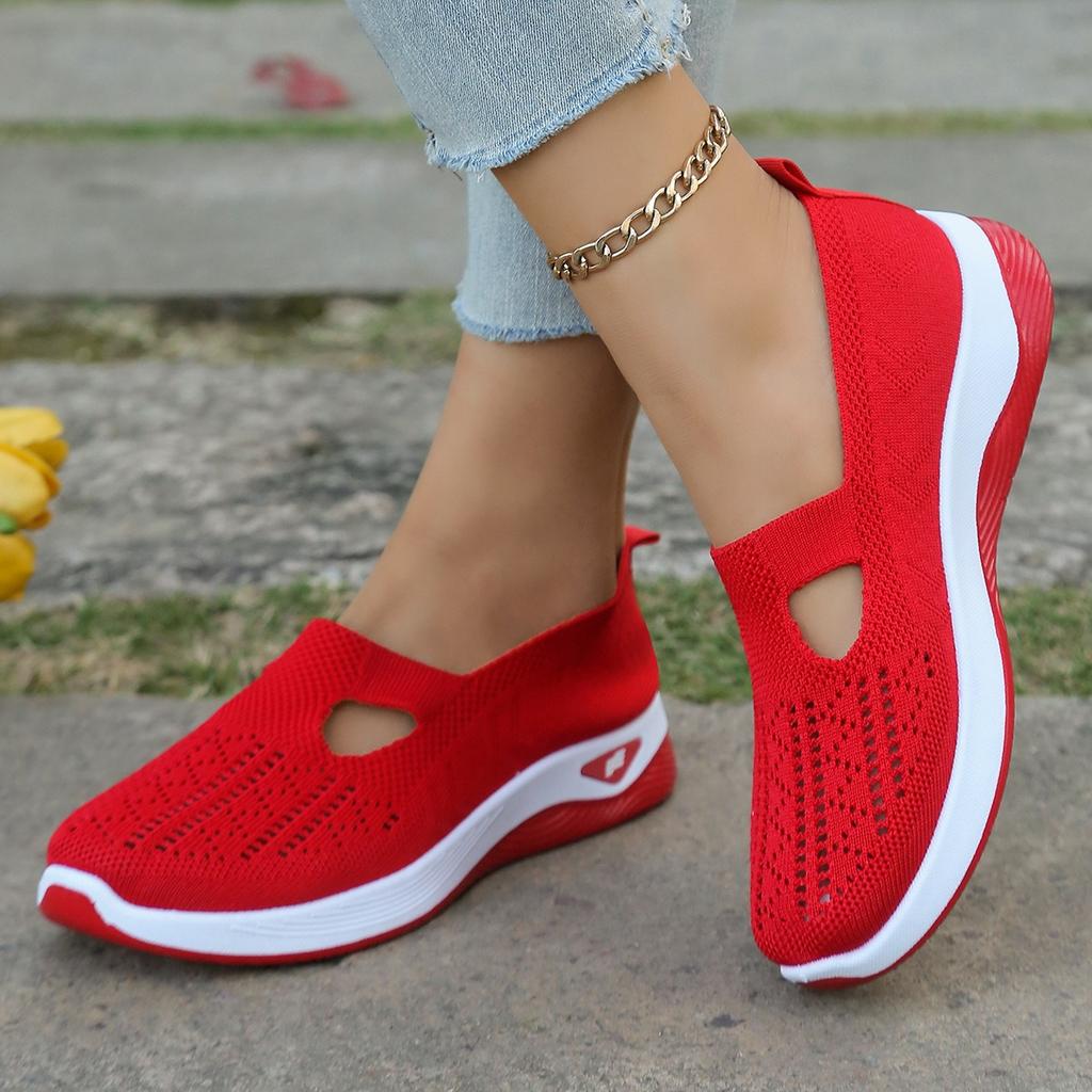 Scarpe Casual da Donna, Scarpe alla Moda Traspiranti con Suola Morbida, Scarpe Sportive da Donna