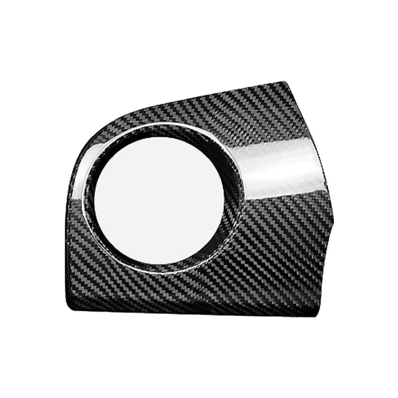 Real Carbon Fiber For Fiat 500 2007-2023 Abarth 595 695 2012-2023 Car Driver Side Air Outlet Panel Cover Trim Car Accessories