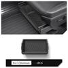 For Tesla Cybertruck 2025 Underseat Storage Box TPE Front Seats Drawer Hidden Storage Tray Organizer Car Interior Accessories