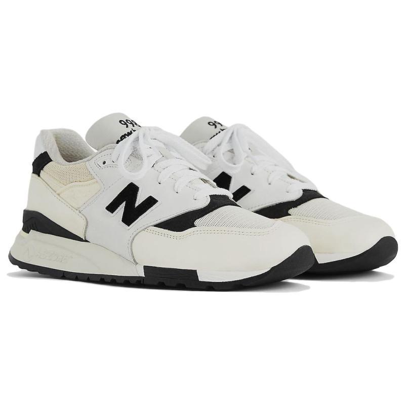 New Balance Teddy Santis X 998 Made In Usa 'White Black' Sneakers U998TI